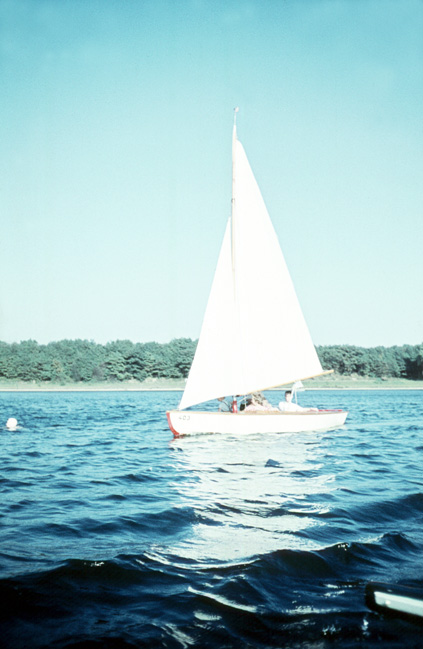 M06-Segeln auf dem Wedausee - 1959